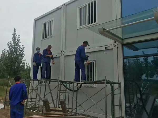 輕鋼別墅房屋保溫聚氨酯噴涂機 保溫效果如何(圖1) 輕鋼別墅房屋保溫聚氨酯噴涂機 保溫效果如何